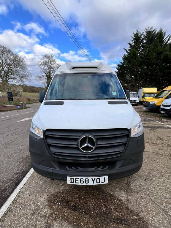 Mercedes-Benz Sprinter 2.1 314 Cdi G-tronic Rwd L2 Mwb White #4