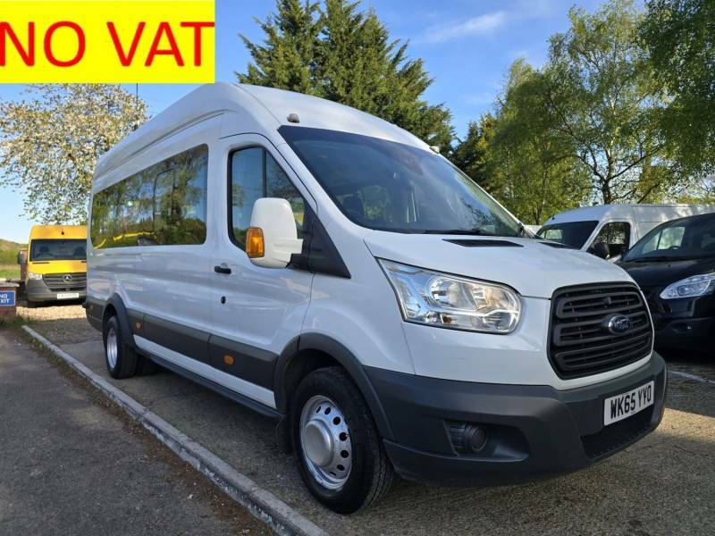Ford Transit Custom 2.2 Tdci 460 Hdt Minibus L4 Xlwb 17 Seater Seats White #3