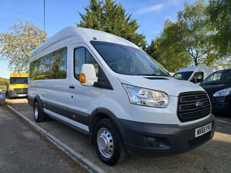 Ford Transit Custom 2.2 Tdci 460 Hdt Minibus L4 Xlwb 17 Seater Seats White #5