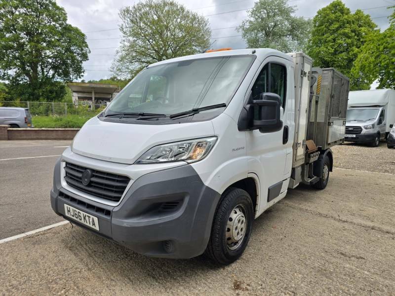 Fiat Ducato 2.3 Multijet Waste Collection Van Ex Council White #2