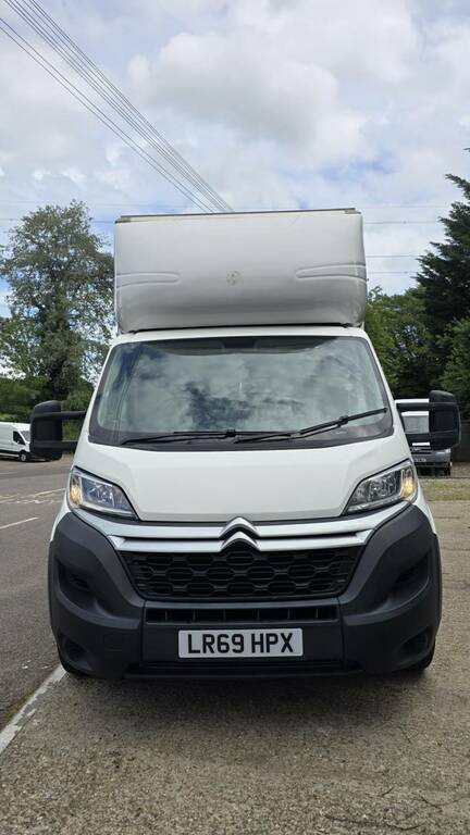 Citroen Relay 2.0 Bluehdi 35 Plus Curtainside Tail Lift No Vat White #4