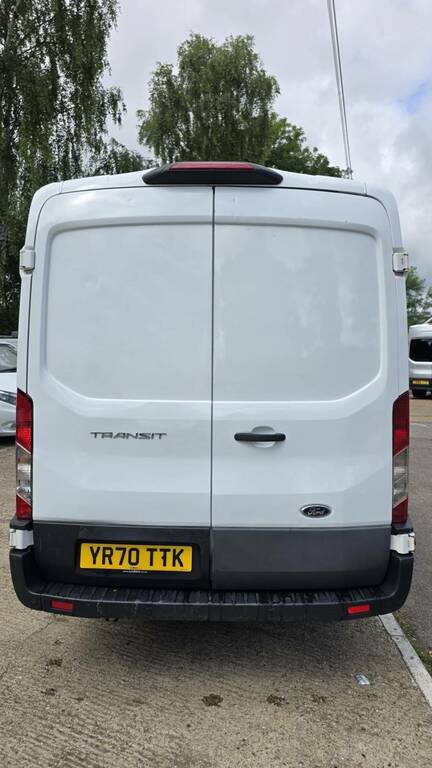 Ford Transit Custom 350 Leader Ecoblue White #10