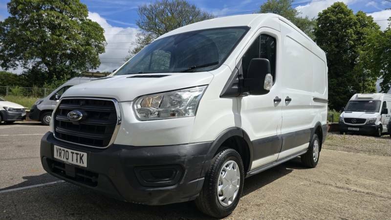 Ford Transit Custom 350 Leader Ecoblue White #2