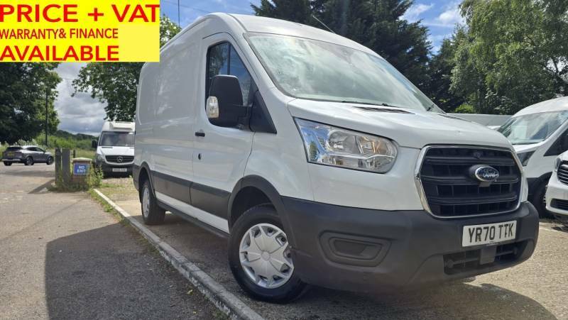 Ford Transit Custom 350 Leader Ecoblue White #1