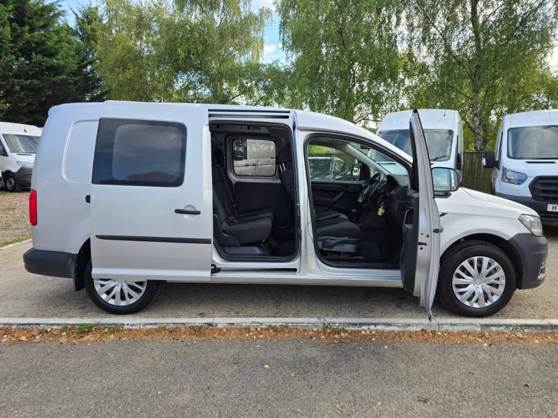 Volkswagen Caddy Maxi 2.0 2.0 Tdi C20 Highline Lwb Euro 6 Ss 6Dr Blue #11