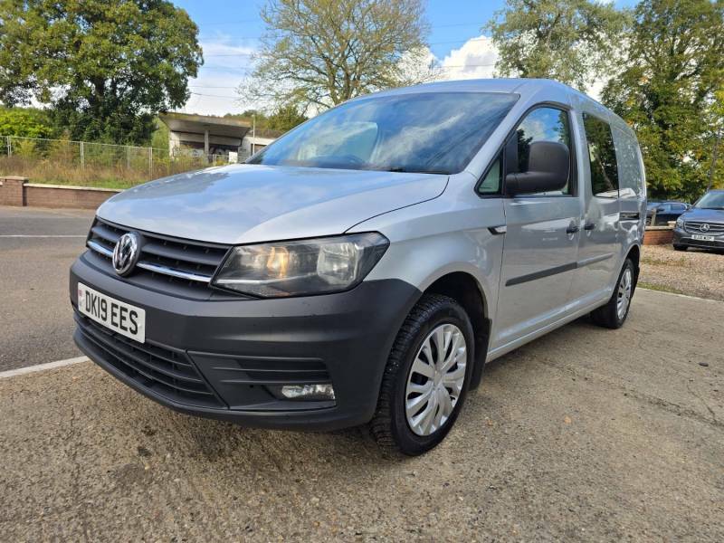 Volkswagen Caddy Maxi C20 2.0 Tdi 102Ps Kombi Crew Van 5 Seats Silver #2