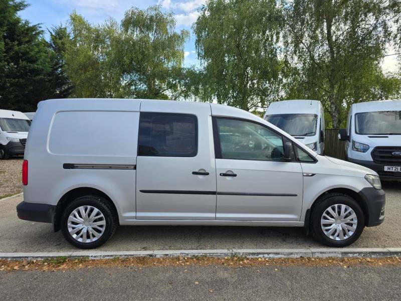 Volkswagen Caddy Maxi C20 2.0 Tdi 102Ps Kombi Crew Van 5 Seats Silver #6