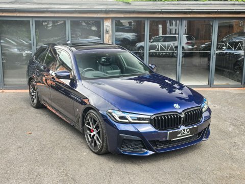 BMW 5 Series 2.0 520D M Blue #2