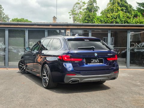 BMW 5 Series 2.0 520D M Blue #3