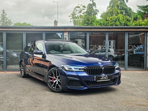 BMW 5 Series 2.0 520D M Blue