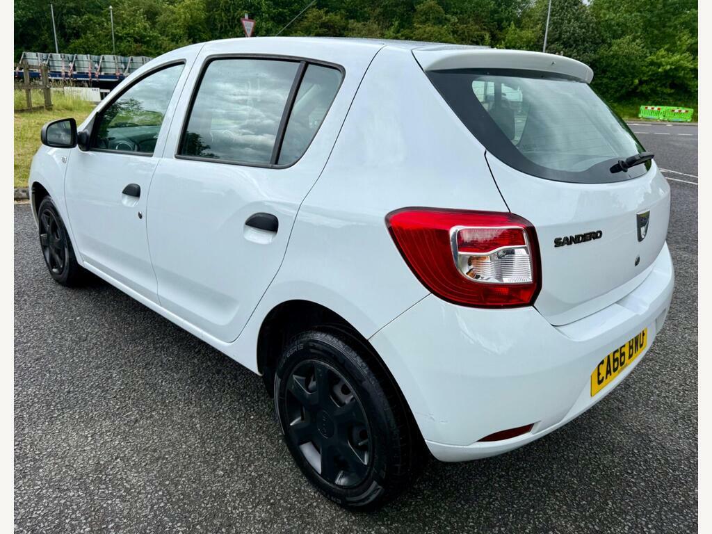 Dacia Sandero 1.5 Dci Ambiance Euro 6 S S White #6