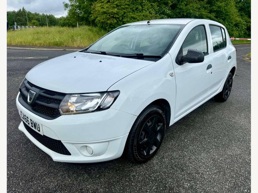 Dacia Sandero 1.5 Dci Ambiance Euro 6 S S White #5