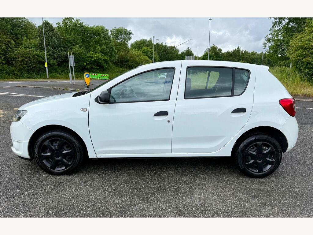 Dacia Sandero 1.5 Dci Ambiance Euro 6 S S White #4