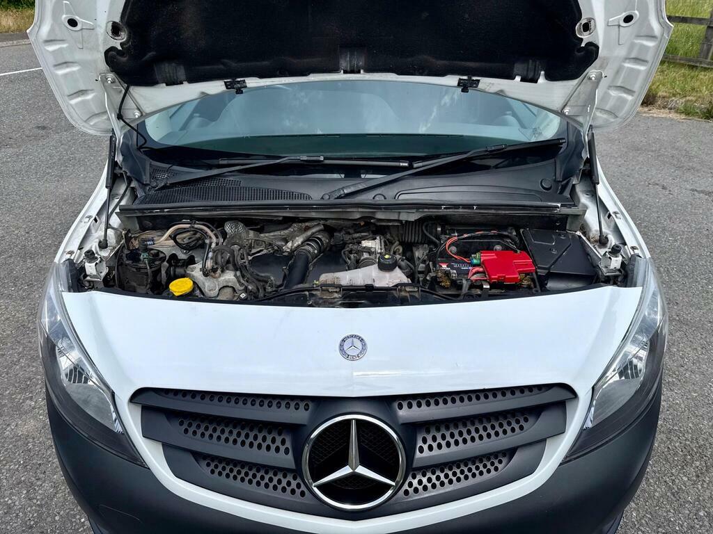Mercedes-Benz CITAN 109 Cdi Blueefficiency White #10
