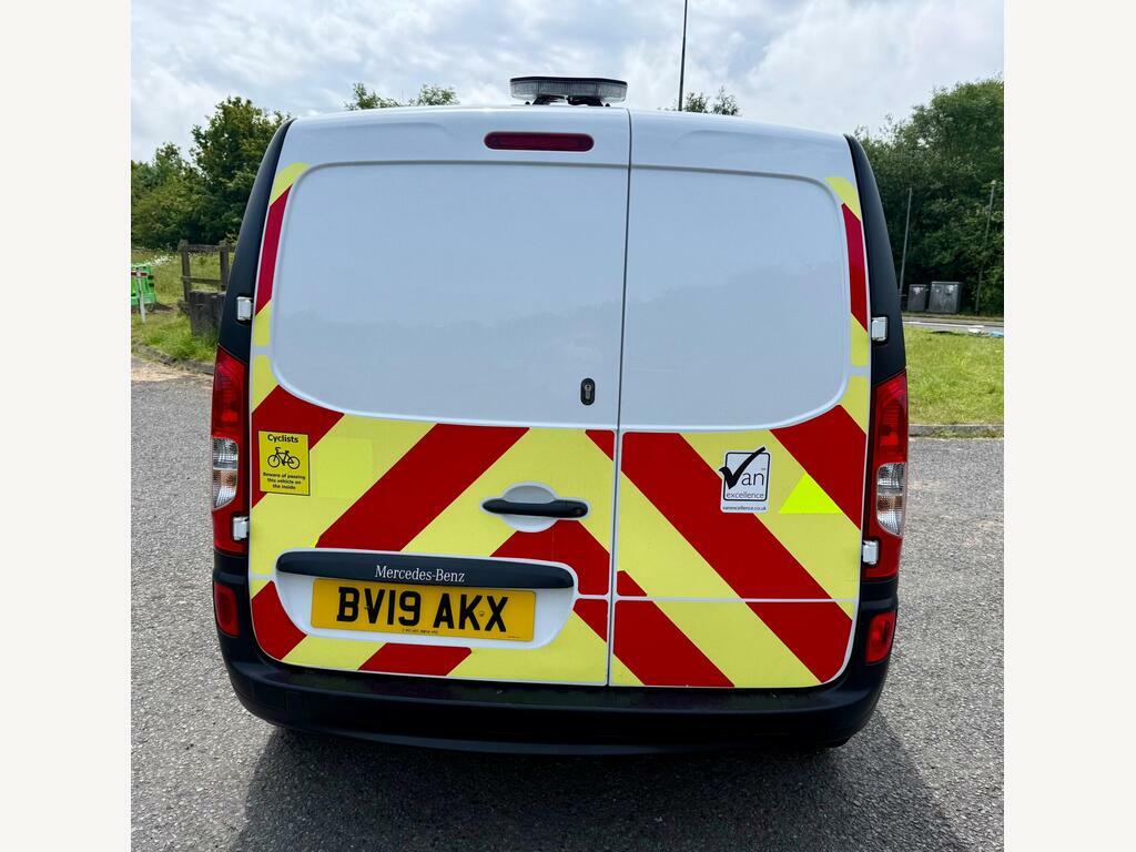 Mercedes-Benz CITAN 109 Cdi Blueefficiency White #8