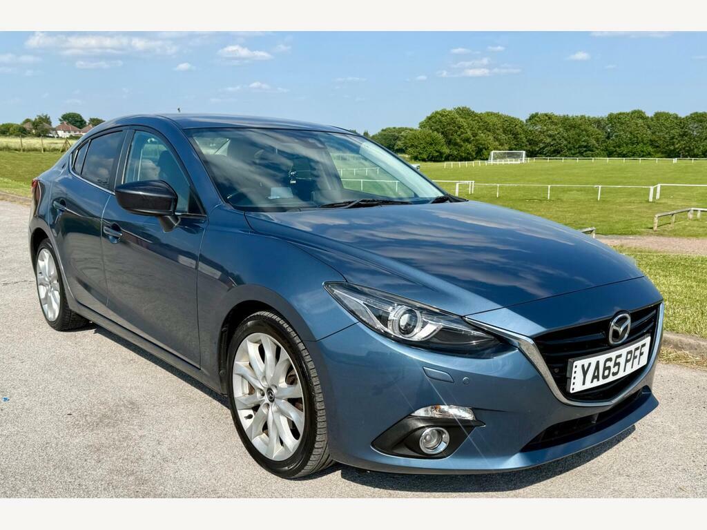Mazda 3 2.2 Skyactiv-d Sport Nav Fastback Euro 6 S S Blue