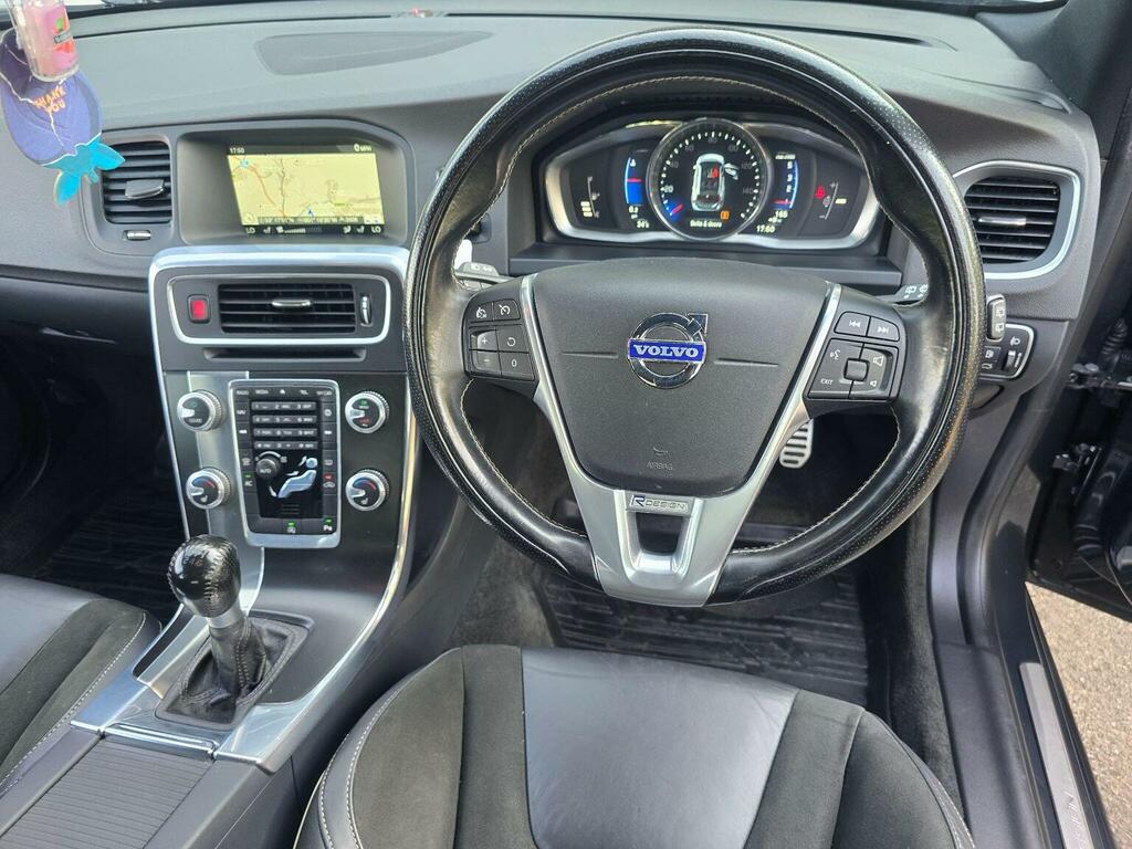 Volvo V60 Estate 1.6 D2 R-design Nav Euro 5 Ss 2015 Grey #4