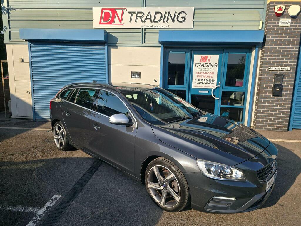 Volvo V60 Estate 1.6 D2 R-design Nav Euro 5 Ss 2015 Grey