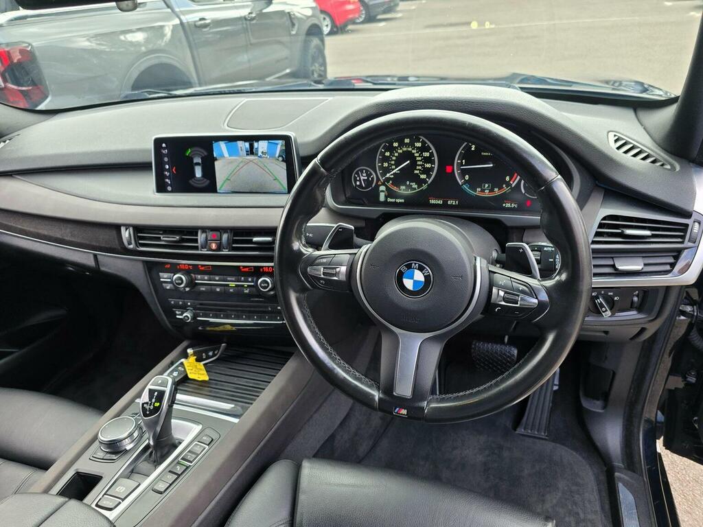 BMW X5 Suv 3.0 40D M Sport Xdrive Euro 6 Ss LN66NWR Black #4