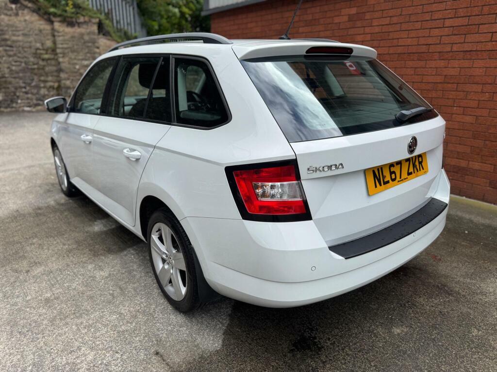 Skoda Fabia 1.0 Tsi Se L Dsg Euro 6 S S NL67ZKR White #6