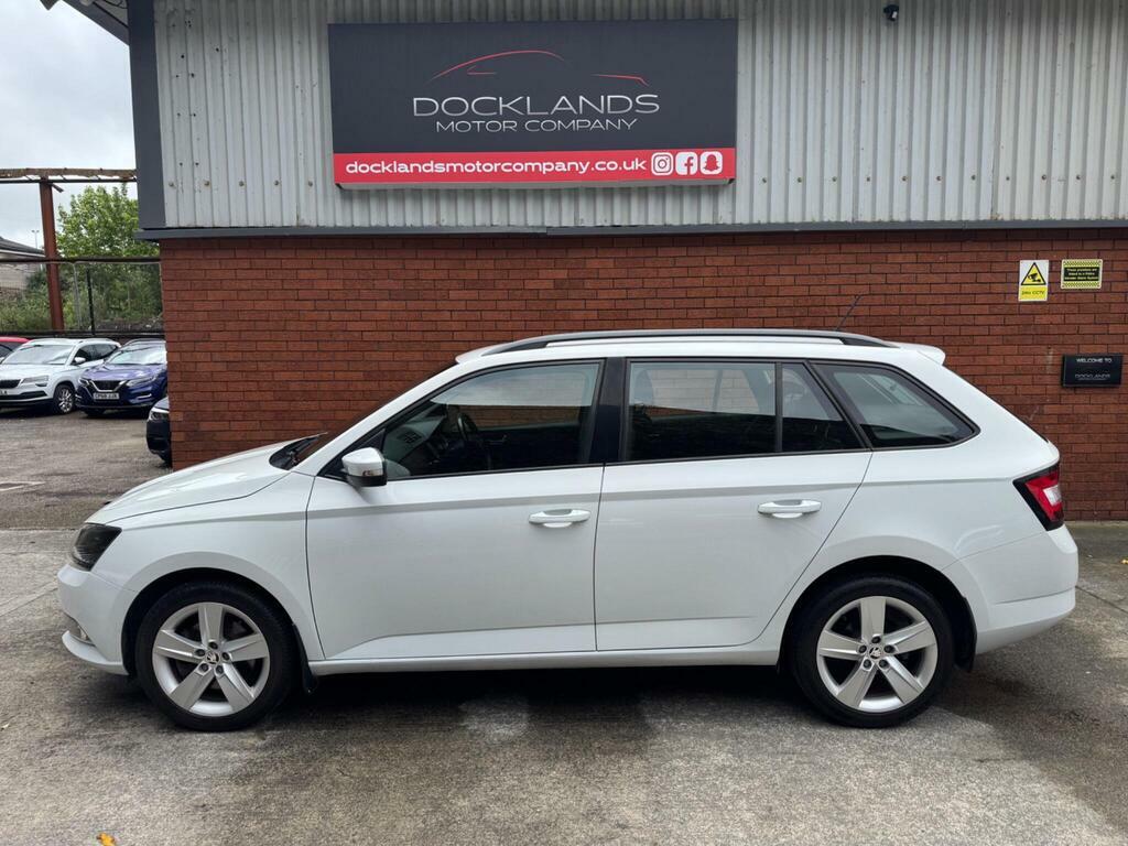 Skoda Fabia 1.0 Tsi Se L Dsg Euro 6 S S NL67ZKR White #4