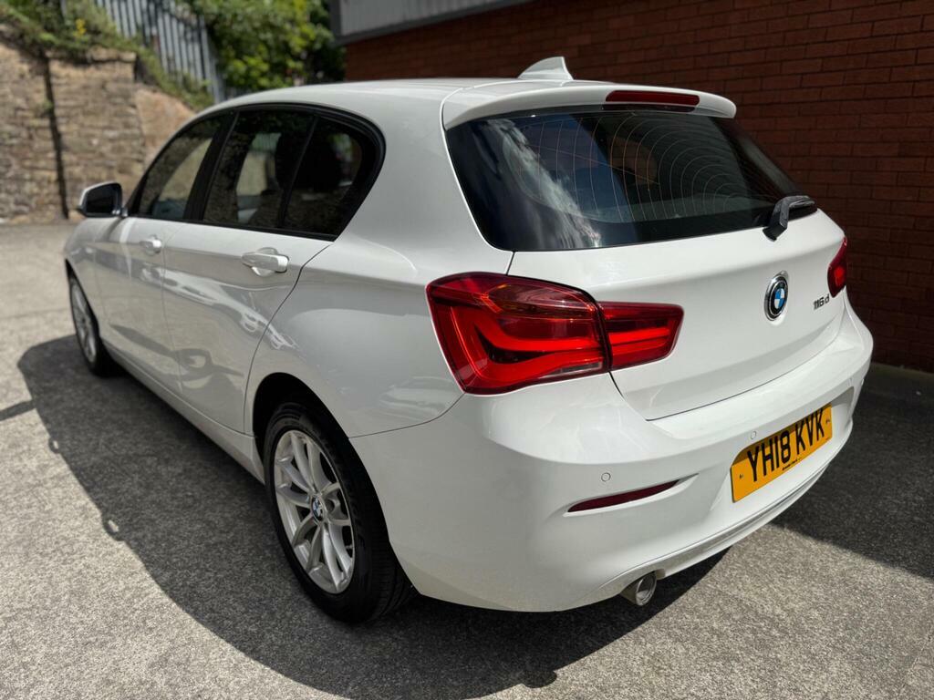 BMW 1 Series 1.5 116D Se Business Euro 6 S S YH18KVK White #6