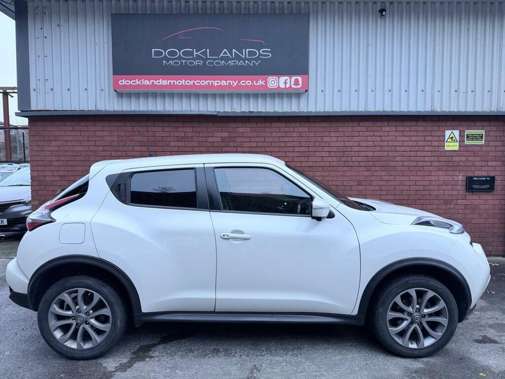 Nissan Juke 1.6 Tekna Xtron Euro 5 NU64VFD White #5