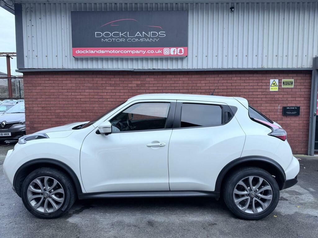 Nissan Juke 1.6 Tekna Xtron Euro 5 NU64VFD White #4
