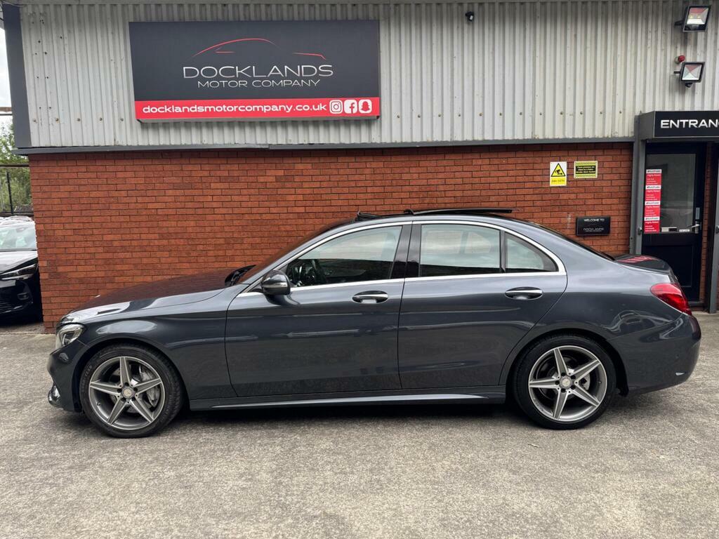 Mercedes-Benz C Class 2.1 C250d Amg Line Premium Saloon Grey #4