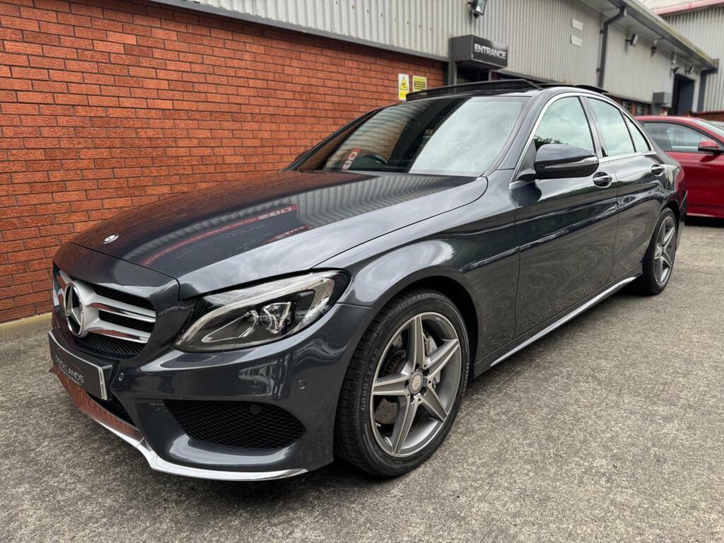 Mercedes-Benz C Class 2.1 C250d Amg Line Premium Saloon Grey