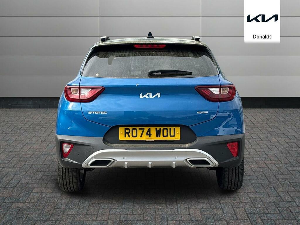 Kia Stonic 1.0 T-gdi Mhev Gt-line S Dct Euro 6 Ss Blue #4