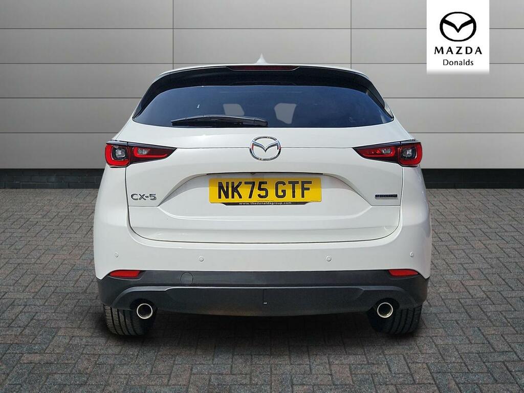 Mazda CX-5 2.0 E-skyactiv G Mhev Exclusive-line Euro 6 White #4