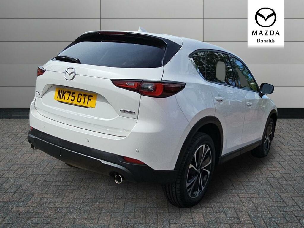 Mazda CX-5 2.0 E-skyactiv G Mhev Exclusive-line Euro 6 White #3