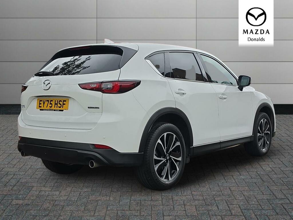 Mazda CX-5 2.0 E-skyactiv G Mhev Exclusive-line Euro 6 EY75HSF White #3