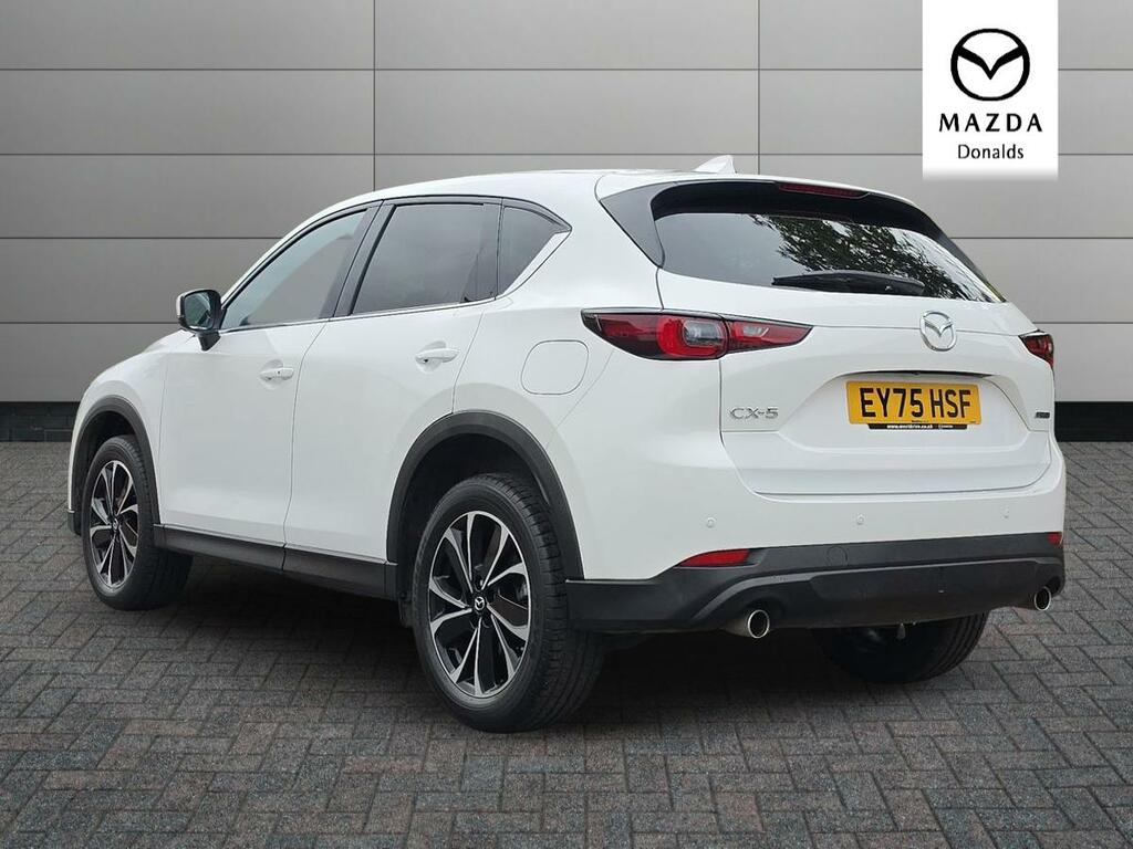 Mazda CX-5 2.0 E-skyactiv G Mhev Exclusive-line Euro 6 EY75HSF White #5