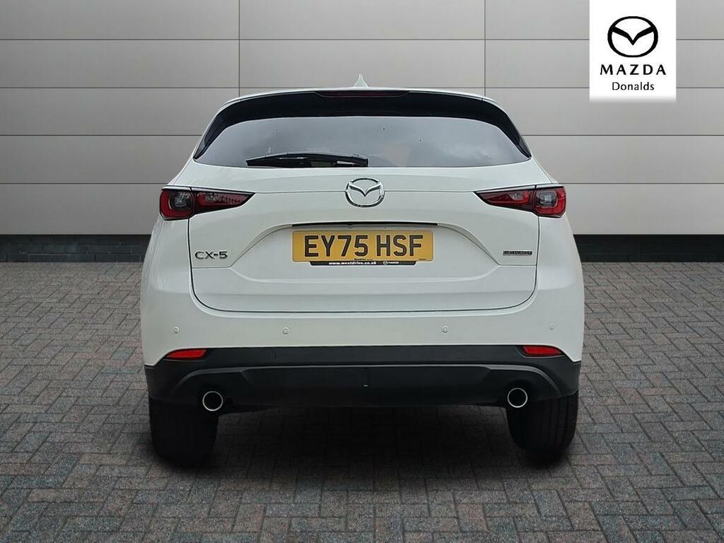 Mazda CX-5 2.0 E-skyactiv G Mhev Exclusive-line Euro 6 EY75HSF White #4