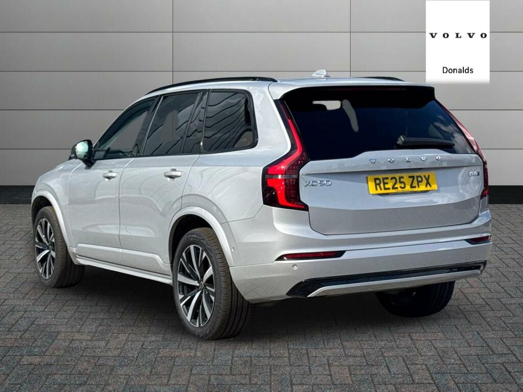 Volvo XC90 Plus B5 Awd Mild Hybrid Dark 7 Seats RE25ZPX Silver #5
