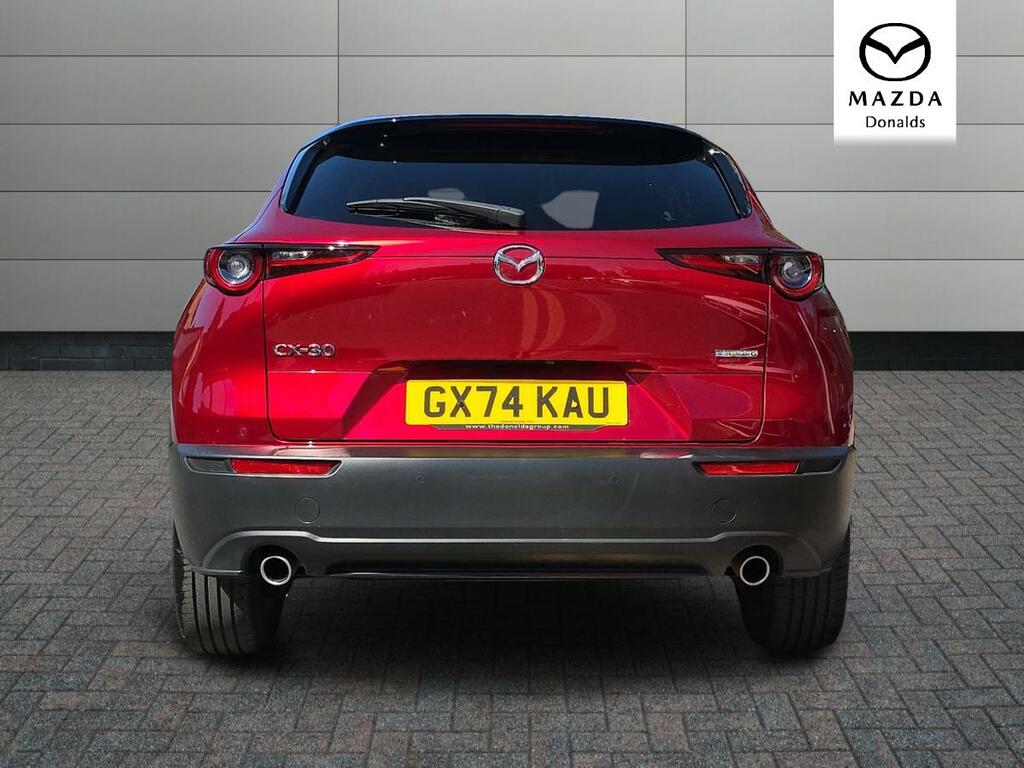 Mazda CX-30 2.5 E-skyactiv G Mhev Exclusive-line Euro 6 Red #4