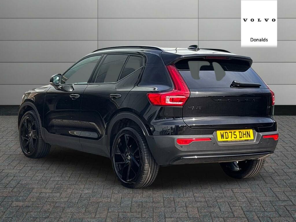 Volvo XC40 Black Edition Ultra B4 Mild Hybrid WD75DHN Black #5