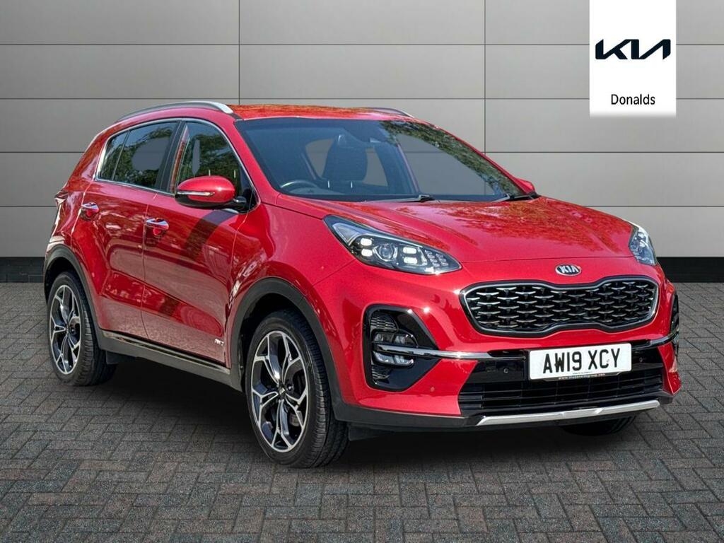 Kia Sportage 1.6 T-gdi Gt-line Dct Awd Euro 6 Ss Red