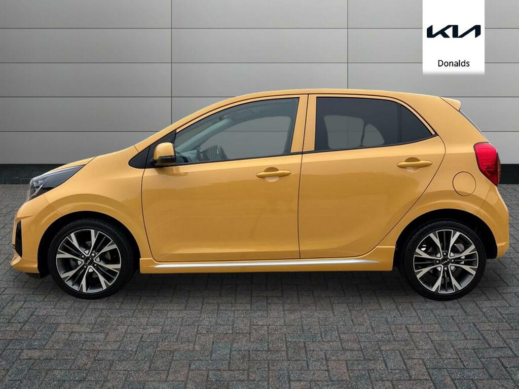 Kia Picanto 1.0 Dpi Gt-line Amt Euro 6 Ss AP73NXF Yellow #6