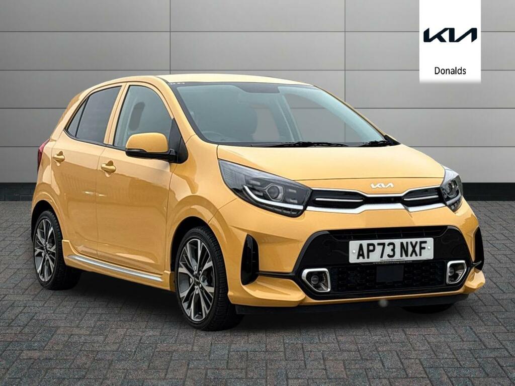 Kia Picanto 1.0 Dpi Gt-line Amt Euro 6 Ss Yellow