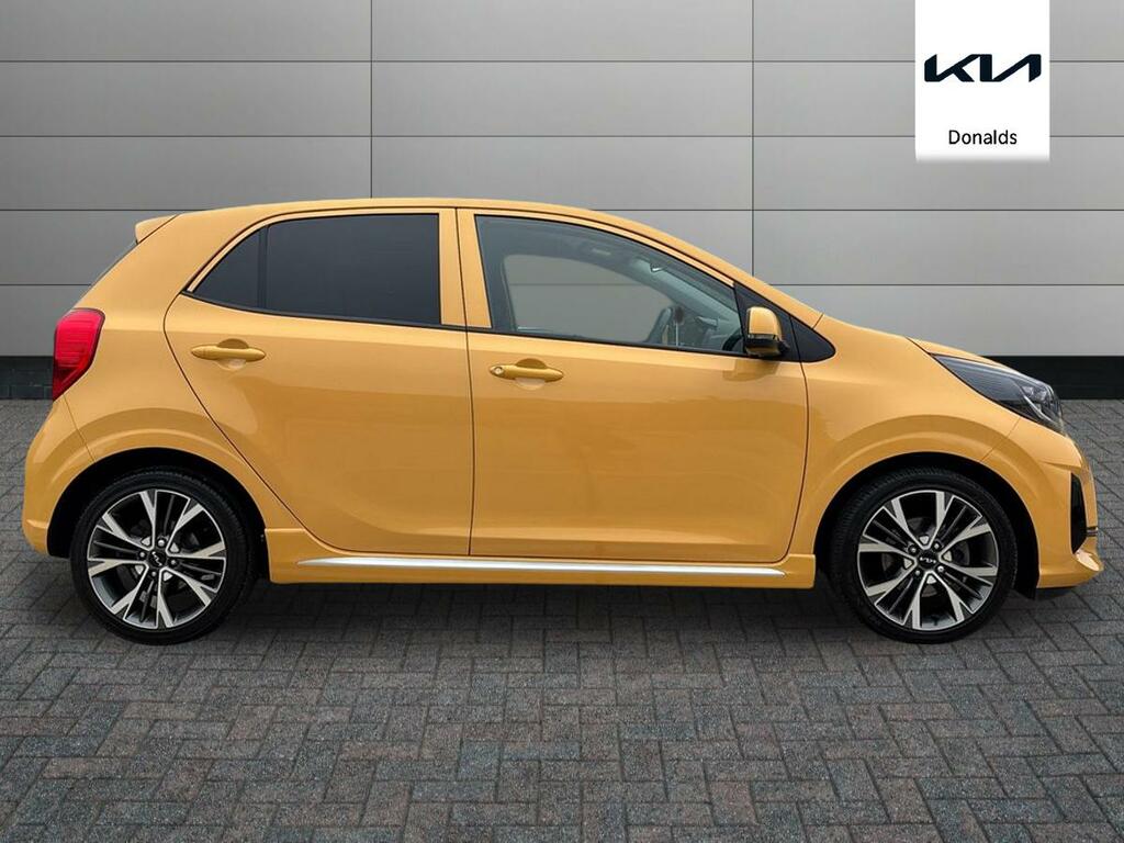 Kia Picanto 1.0 Dpi Gt-line Amt Euro 6 Ss AP73NXF Yellow #2