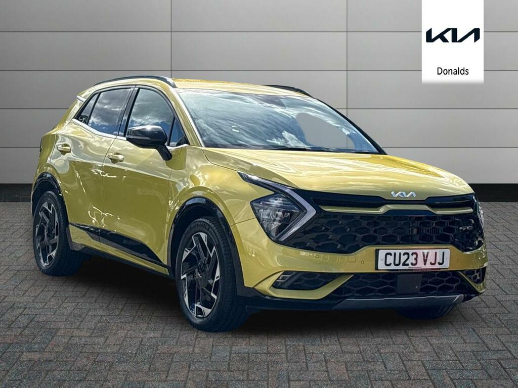 Kia Sportage 1.6 T-gdi Gt-line Euro 6 Ss Yellow