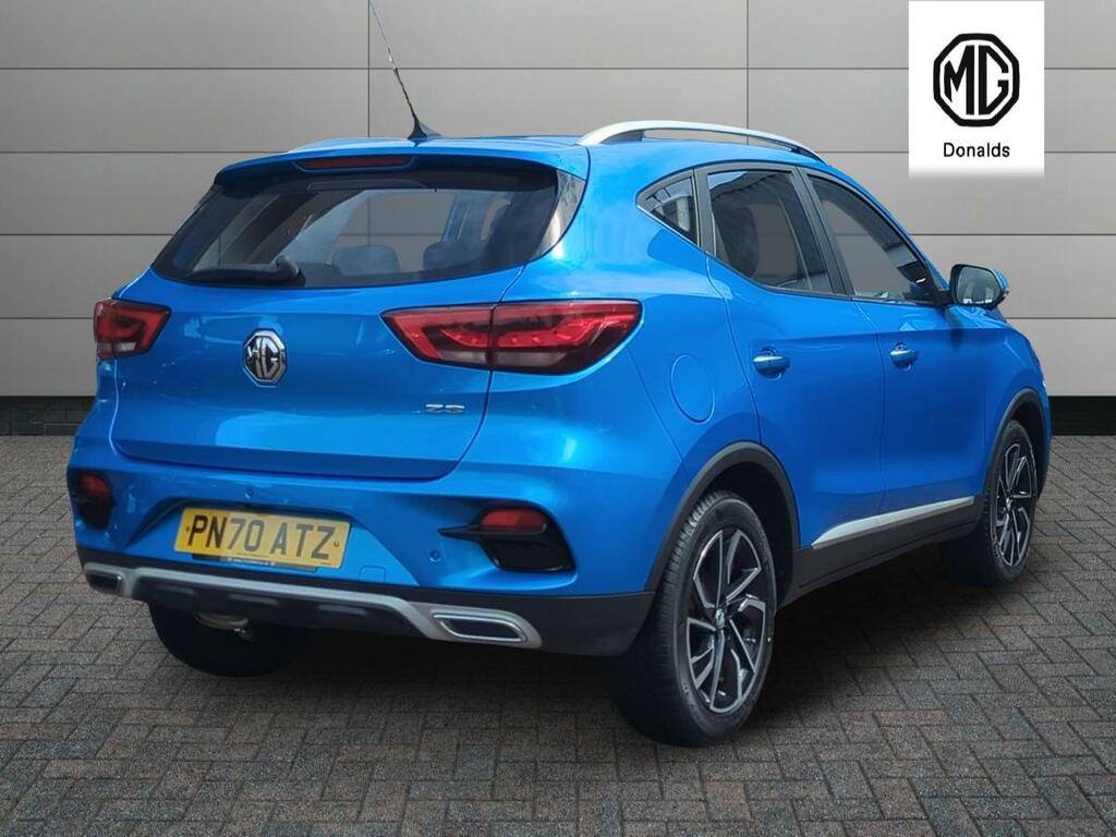 MG ZS 1.5 Vti-tech Exclusive Euro 6 Ss PN70ATZ Blue #3