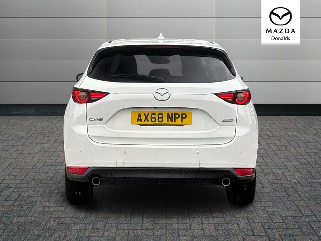 Mazda CX-5 2.0 Skyactiv-g Sport Nav Euro 6 Ss White #4