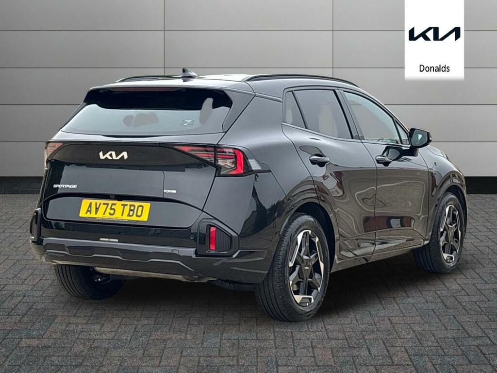 Kia Sportage 1.6 T-gdi Gt-line Euro 6 Ss AV75TBO Black #3