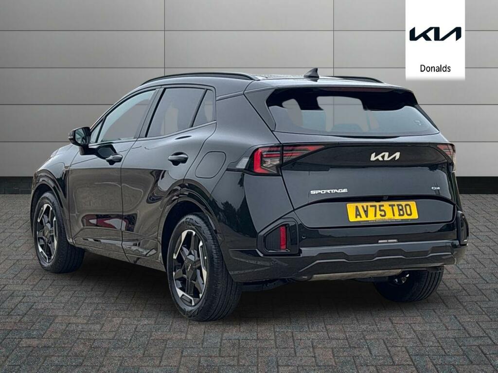 Kia Sportage 1.6 T-gdi Gt-line Euro 6 Ss AV75TBO Black #5