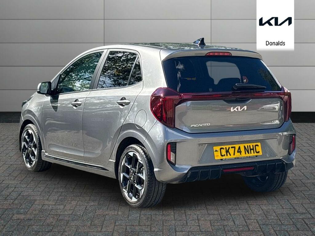 Kia Picanto 1.2 Gt-line S Euro 6 Ss CK74NHC Grey #5