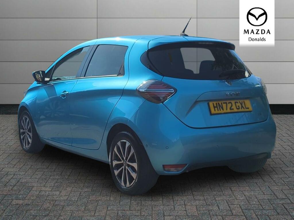 Renault Zoe R135 Ev50 52Kwh Gt Line Rapid Charge HN72GXL Blue #5